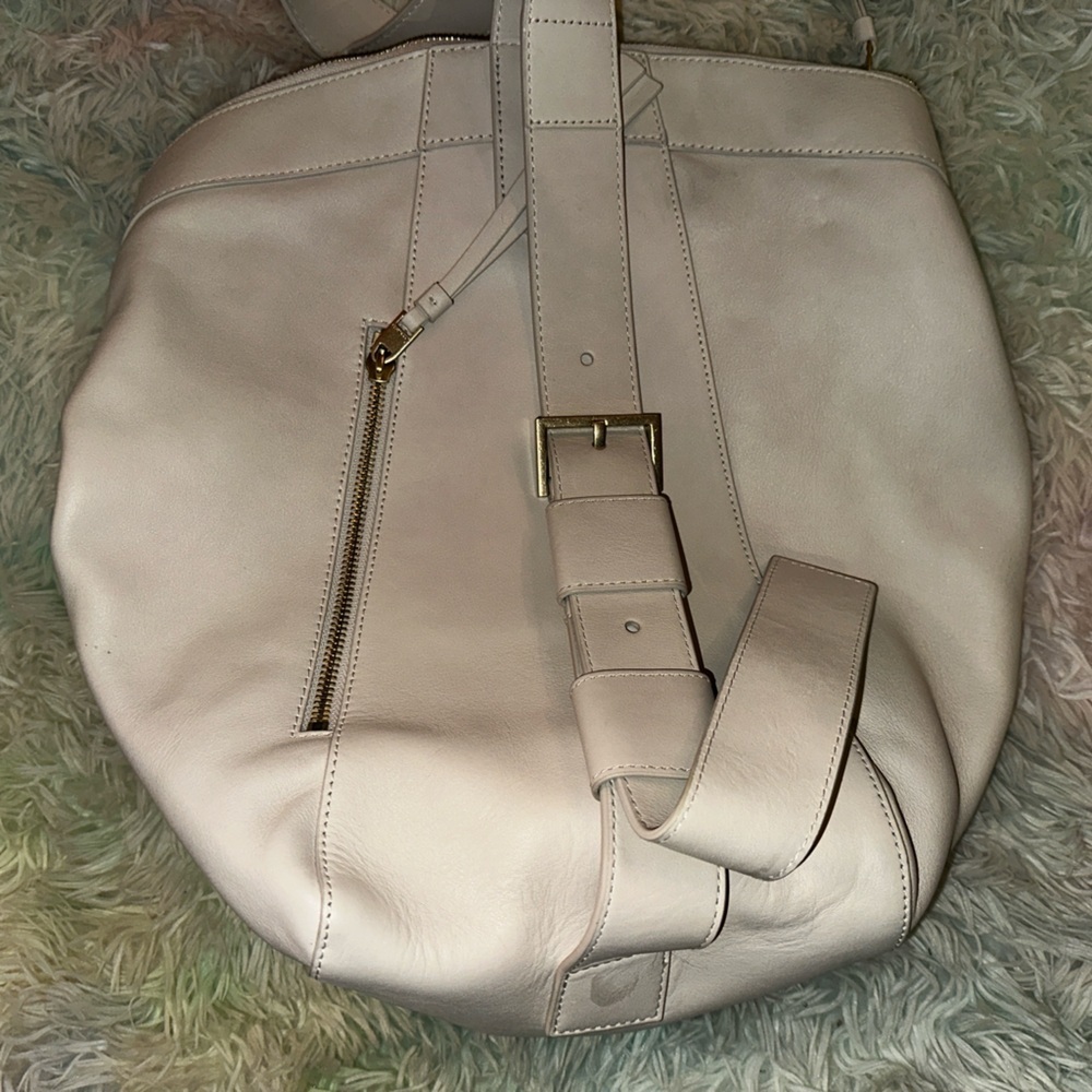 New ALLSAINTS Anouck Ivory Sling Backpack - Picture 5 of 8